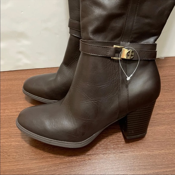 New Giani Bernini Womens Rozario Almond Toe Mid-Calf Fashion Boots - Picture 6 of 9